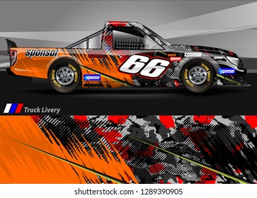car livery Graphic vector. abstract racing shape design for vehicle vinyl wrap background 