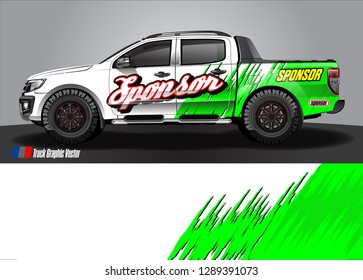 car livery Graphic vector. abstract racing shape design for vehicle vinyl wrap background 
