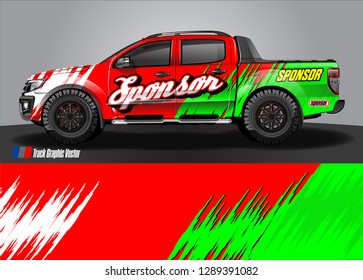 car livery Graphic vector. abstract racing shape design for vehicle vinyl wrap background 