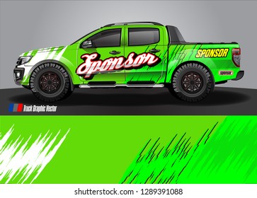car livery Graphic vector. abstract racing shape design for vehicle vinyl wrap background 