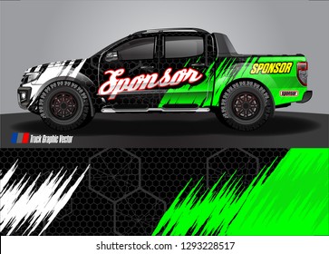 car livery Graphic vector. abstract racing shape design for vehicle vinyl wrap background 
