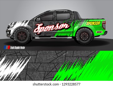car livery Graphic vector. abstract racing shape design for vehicle vinyl wrap background 