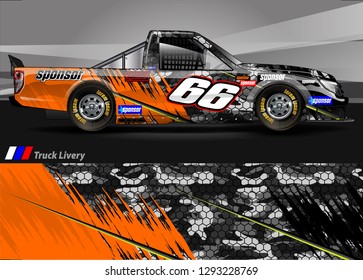 car livery Graphic vector. abstract racing shape design for vehicle vinyl wrap background 