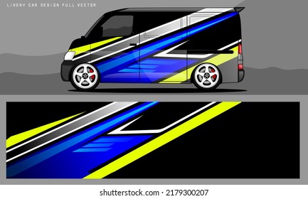 vector gráfico de limuy de coche. diseño de fondo de grunge abstracto para envoltura de vinilo y marca de coches	