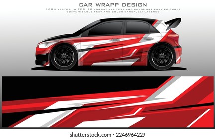 car livery graphic vector. abstract grunge background design for vehicle vinyl wrap and car branding