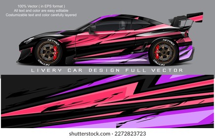 vector gráfico de limuy de coche. diseño de fondo de grunge abstracto para envoltura de vinilo y marca de coches