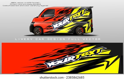 vector gráfico de limuy de coche. diseño de fondo de grunge abstracto para envoltura de vinilo y marca de coches