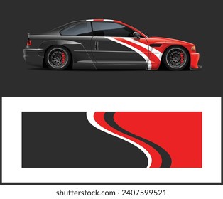 vector gráfico de limuy de coche. diseño de fondo de grieta abstracto para el vehículo