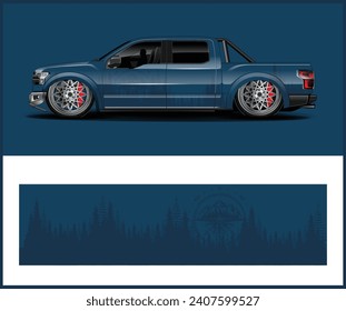 car livery graphic vector. abstract grunge background design for vehicle