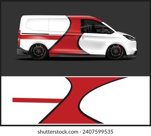 car livery graphic vector. abstract grunge background design for vehicle