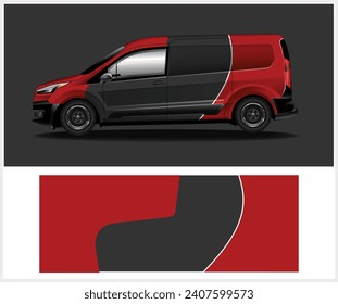 vector gráfico de limuy de coche. diseño de fondo de grieta abstracto para el vehículo