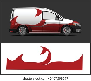 vector gráfico de limuy de coche. diseño de fondo de grieta abstracto para el vehículo