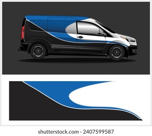 car livery graphic vector. abstract grunge background design for vehicle