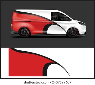 car livery graphic vector. abstract grunge background design for vehicle