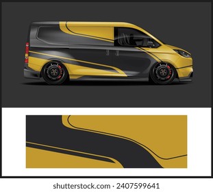 vector gráfico de limuy de coche. diseño de fondo de grieta abstracto para el vehículo