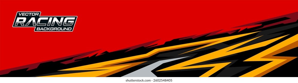 car livery graphic vector. abstract background design for vehicle vinyl wrap and sports car, racing car, rally, and decal
