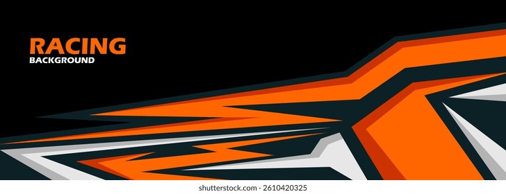 car livery graphic vector. abstract background design for vehicle vinyl wrap and sports car, racing car, rally, and decal