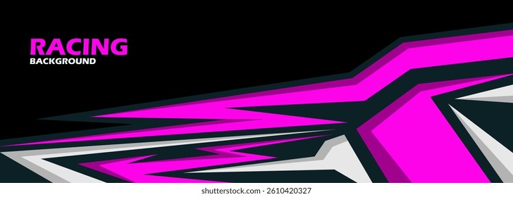 car livery graphic vector. abstract background design for vehicle vinyl wrap and sports car, racing car, rally, and decal