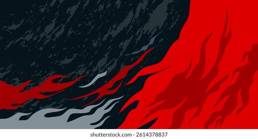 car livery graphic vector. abstract grunge background design for vehicle vinyl wrap and car branding