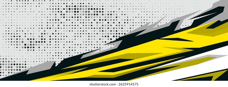 car livery graphic vector. abstract background design for vehicle vinyl wrap and sports car, racing car, rally, and decal