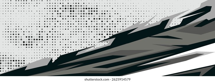 carro vetor gráfico livery. projeto de fundo abstrato para veículo vinil wrap e carro esportivo, carro de corrida, rali, e decalque