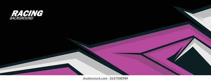 car livery graphic vector. abstract background design for vehicle vinyl wrap and sports car, racing car, rally, and decal