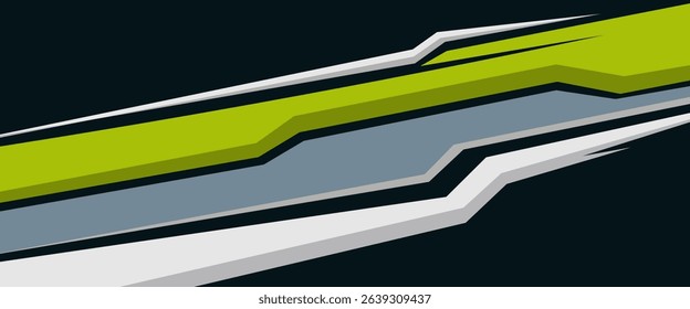 car livery graphic vector. abstract background design for vehicle vinyl wrap and sports car, racing car, rally, and decal	