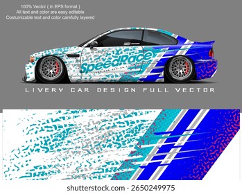 car livery graphic vector. abstract grunge background design for vehicle vinyl wrap and car branding