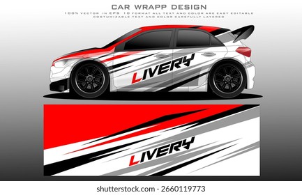 Vector gráfico de la librea del coche Diseño de fondo abstracto del grunge para el abrigo del vinilo del vehículo y la marca del coche