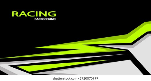 Vector gráfico de la librea del coche Diseño de fondo abstracto para el abrigo del vinilo del vehículo y el coche deportivo, coche de carreras, rally, y etiqueta