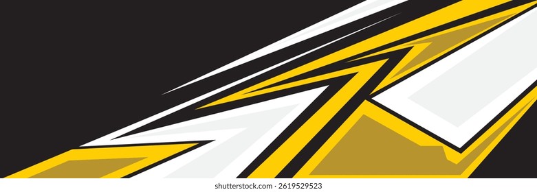 car livery graphic vector with exclusive colors. abstract grunge background design for vehicle vinyl wrap and sports car, racing car, jersey, banner and adventure ready to print.