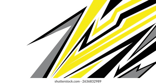 car livery graphic vector with exclusive colors. abstract grunge background design for vehicle vinyl wrap and sports car, racing car, jersey, banner and adventure ready to print.