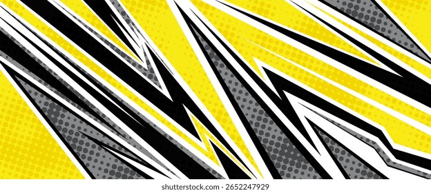 car livery graphic vector with exclusive colors. abstract grunge background design for vehicle vinyl wrap and sports car, racing car, jersey, banner and adventure ready to print.