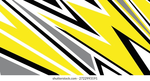 car livery graphic vector with exclusive colors. abstract grunge background design for vehicle vinyl wrap and sports car, racing car, jersey, banner and adventure ready to print.