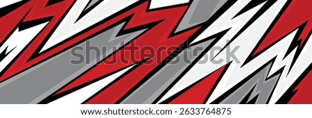 car livery graphic vector with exclusive colors. abstract grunge background design for vehicle vinyl wrap and sports car, racing car, jersey, banner and adventure ready to print.