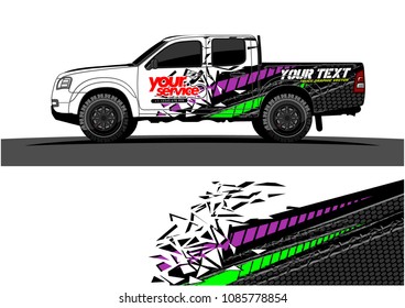 car livery vector. abstract explosion with grunge background design for vehicle vinyl wrap