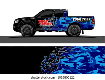 car livery vector. abstract explosion with grunge background design for vehicle vinyl wrap