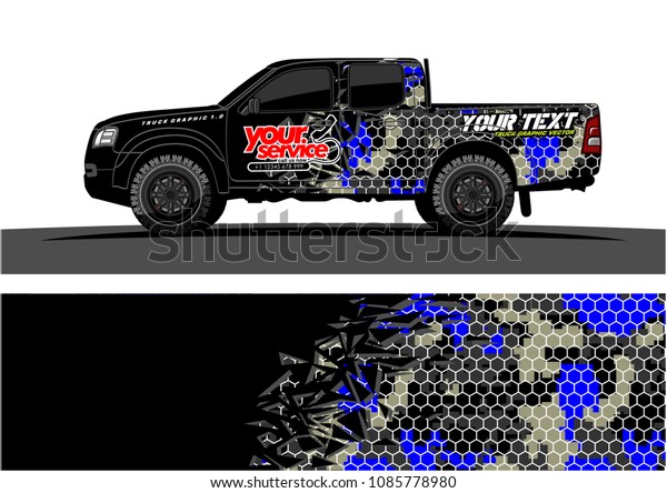 car livery vector. abstract explosion\
with grunge background design for vehicle vinyl\
wrap