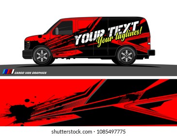 car livery vector. abstract racing shape design for vehicle vinyl wrap background 
