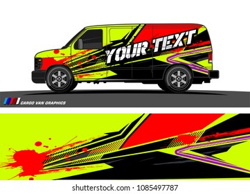 car livery vector. abstract racing shape design for vehicle vinyl wrap background 