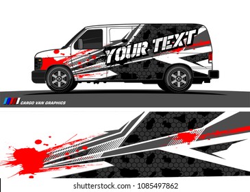 vector del carro. diseño de forma de carrera abstracta para fondo de envoltura de vinilo para vehículos 