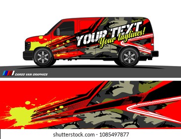 car livery vector. abstract racing shape design for vehicle vinyl wrap background 