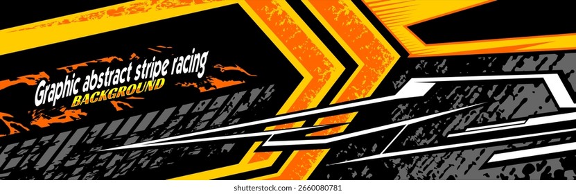 Car livery vector graphics. Abstract grunge background design for vehicle vinyl wraps and car branding.