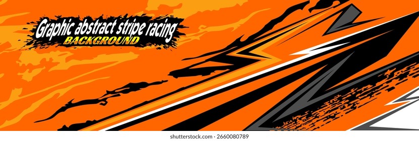 Car livery vector graphics. Abstract grunge background design for vehicle vinyl wraps and car branding.