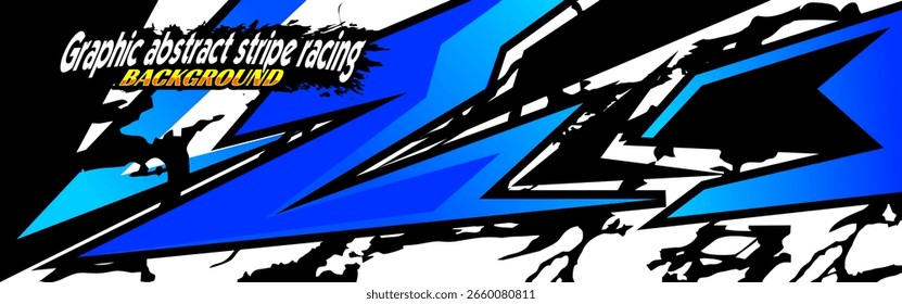 Car livery vector graphics. Abstract grunge background design for vehicle vinyl wraps and car branding.