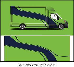 Vector gráfico del abrigo de la librea del coche para el abrigo del vinilo del vehículo y la marca del coche
