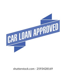 Car Loan Approved Letter Rubber Stamp Template
