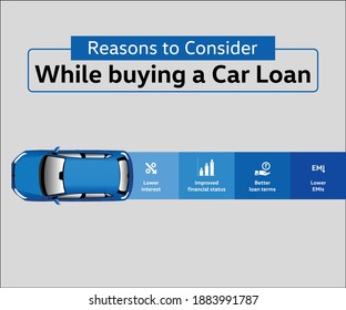 Car Loan Finance Services Vector Illustration