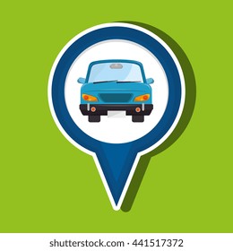 car location design, vector illustration eps10 graphic 