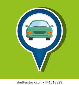 car location design, vector illustration eps10 graphic 
